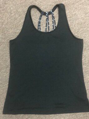 Gaiam black athletic tank size XL
